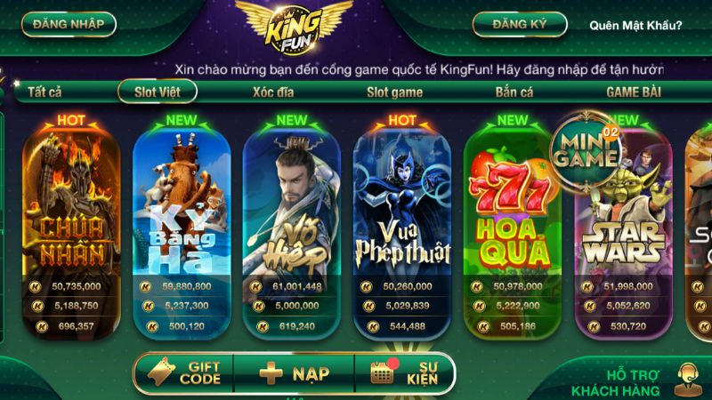 Slotgame Kingfun