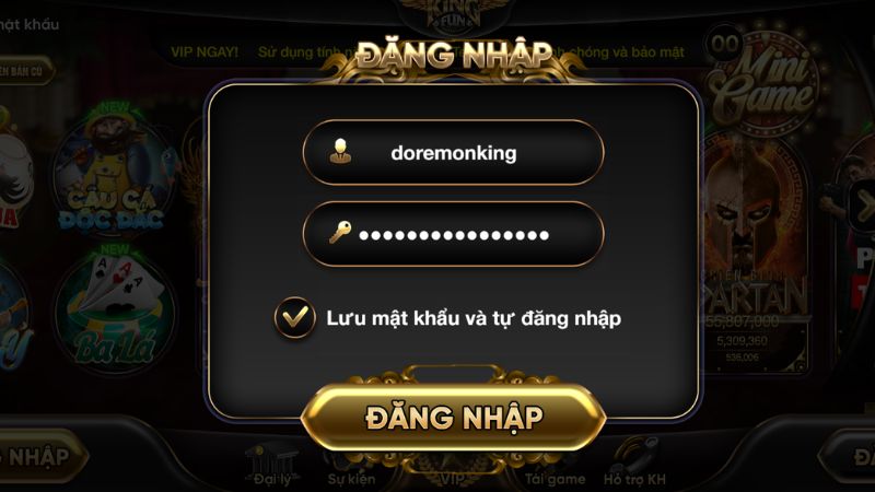 Câu hỏi về đăng nhập cổng game Kingfun bet