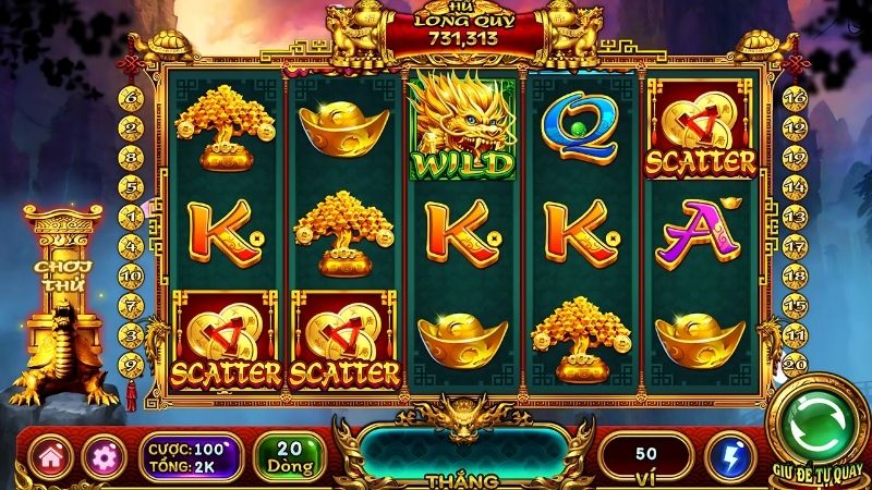 Mẹo chơi Slot game online Kingfun sử dụng chế độ quay tự động 